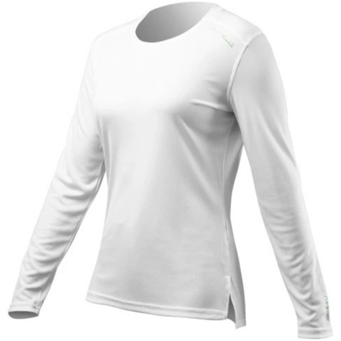 2024 Zhik Womens UV Active Long Sleeve Top ATP-0070-W-WHT - White